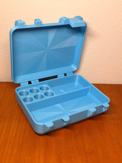 3ml 6 Slot 3D Case w/ Noodle & Bac Water Slot Official Shelby Pep Case